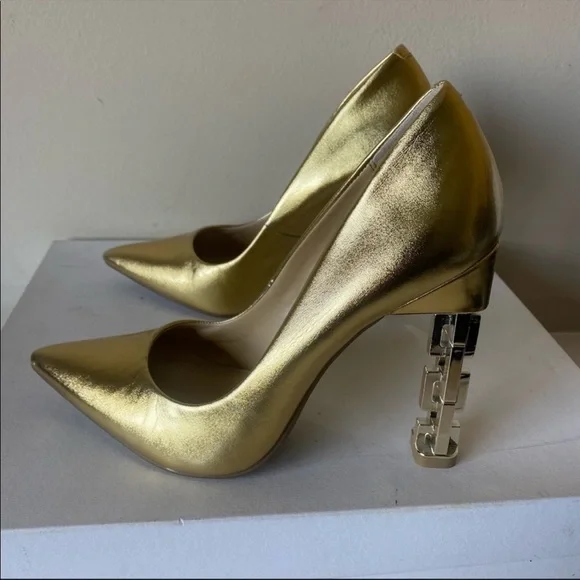 Katy Perry Suzzie Gold Pumps - Picture 6 of 10